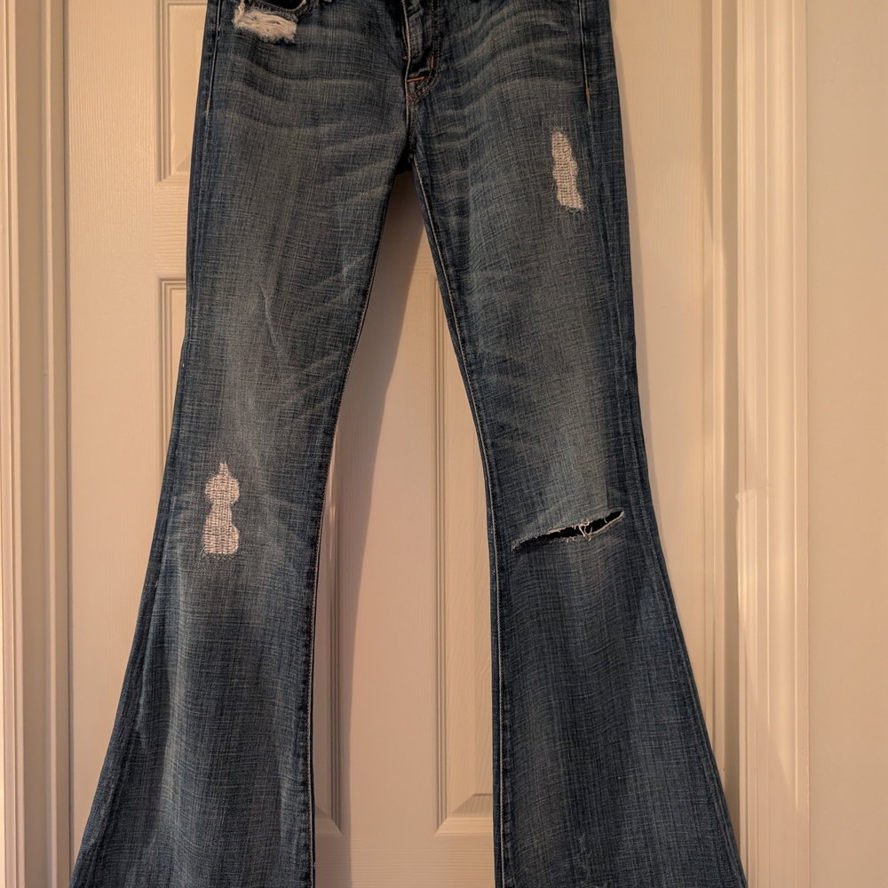HUDSON Flare Bootcut Low-rise Jeans Size 26